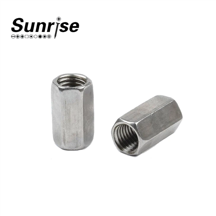 DIN 6334 Txheem, Hex Coupling Nut