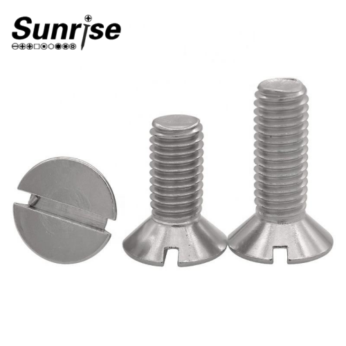 COUNTERSUNK HEAD SLOTTED SCREW UNC 1 COUNTERSUNK HEAD SLOTTED SCREW UNC 1