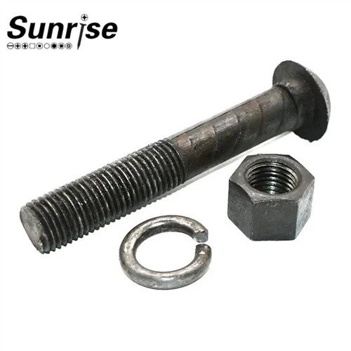 Round Head Railway Track Fishplate Bolts