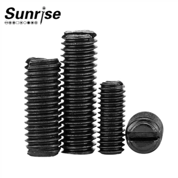 Carbon Steel 12.9 Qib Slotted Tshuab Screws