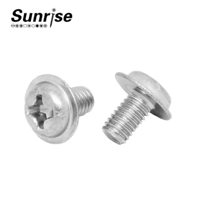 Hla Recessed Pan Taub Hau Screws Nrog dab tshos DIN 967 Tshuab Screws