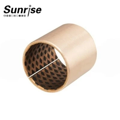 Cov Khoom Siv Khoom Lubricated Bearer Bronze Graphite Rugbing Bushing