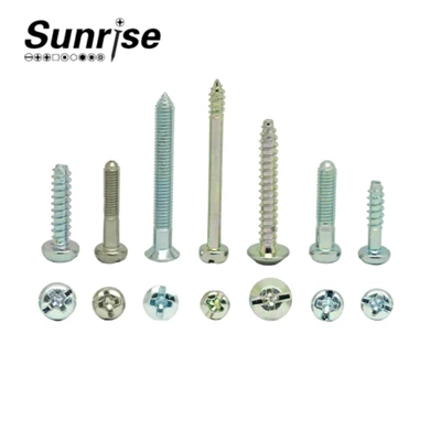Tornillos yias taub hau Phillips Slotted Combo Self Tapping Ntsia Hlau