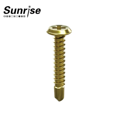 Wafer taub hau Tek Vide Drilling Screws